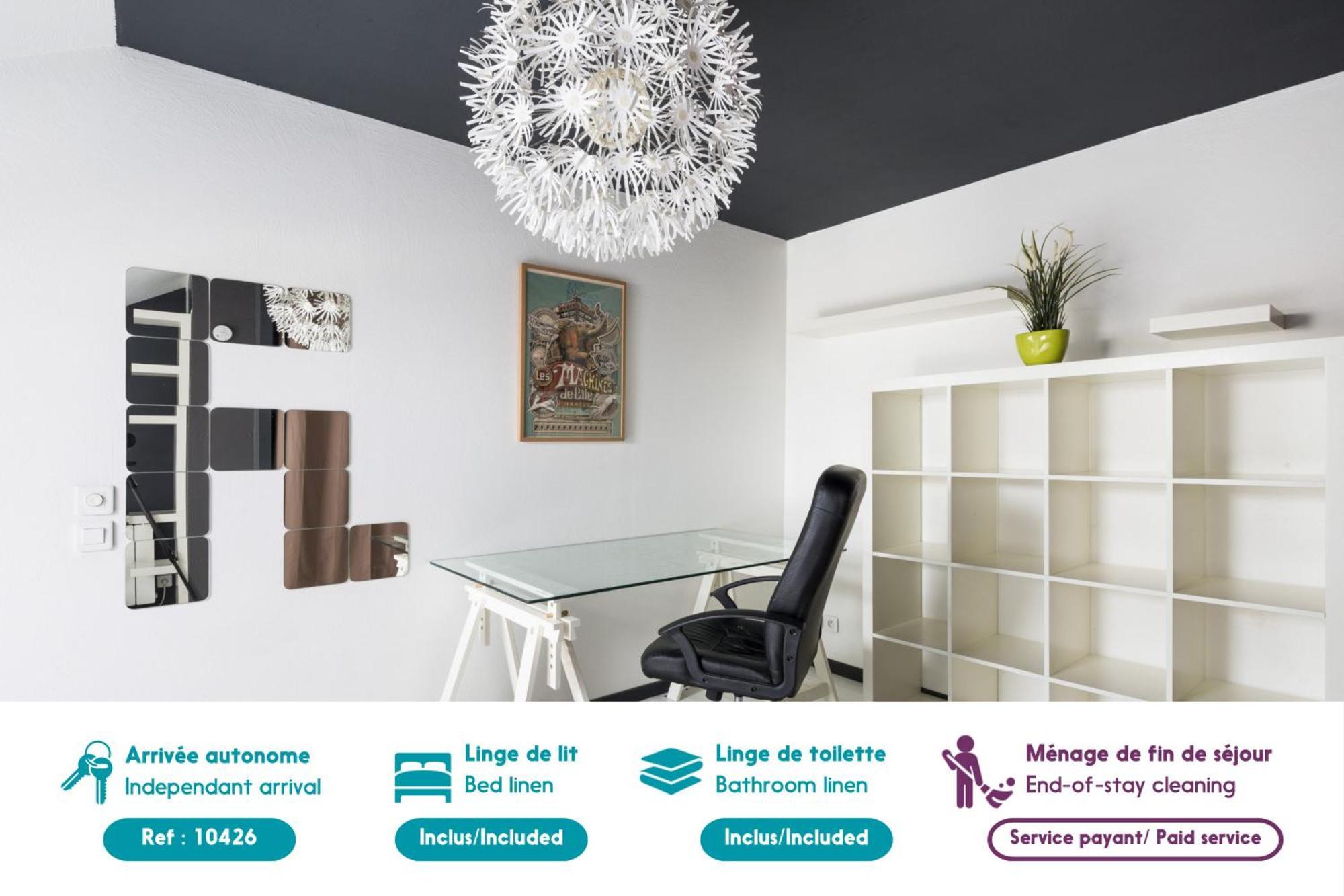 Apartmán L'Orchestre Cocon En Plein Centre Avec Parking Nantes Exteriér fotografie